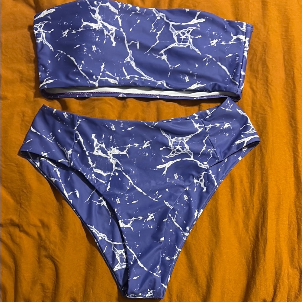 Zaful tube top bikini
